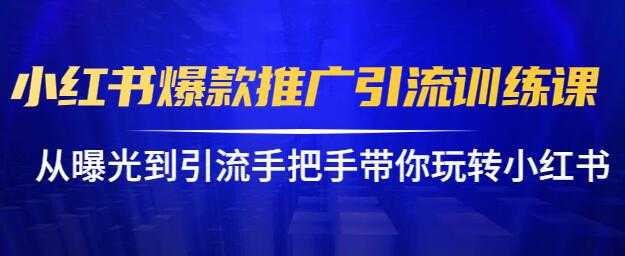 小红书怎么推广，小红书爆款推广引流训练课12.0，手把手带你玩转小红书_中创网