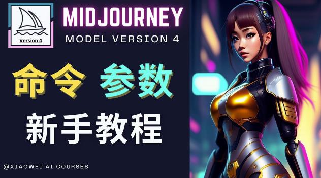 Midjourney新手入门教程，轻松创作顶级图像，命令参数-新手教程_中创网