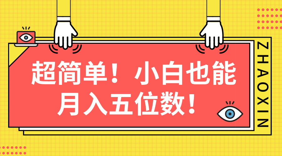 （10348期）超简单图文项目！小白也能月入五位数_中创网